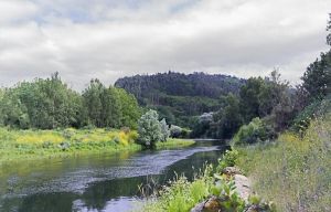 Río Nalón con el Narcea