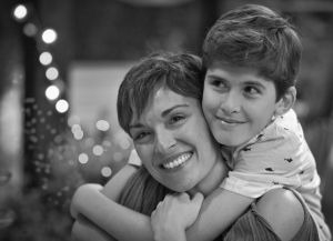 ,blanco y negro con Bokeh